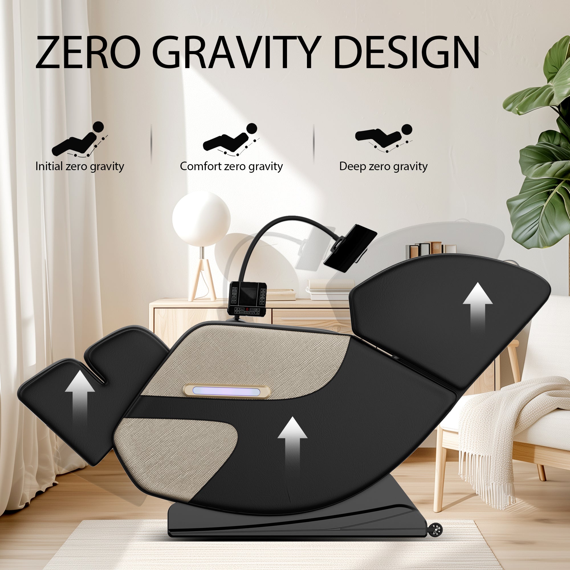 Massage Chair Recliner with Zero Gravity with Full Body Air Pressure