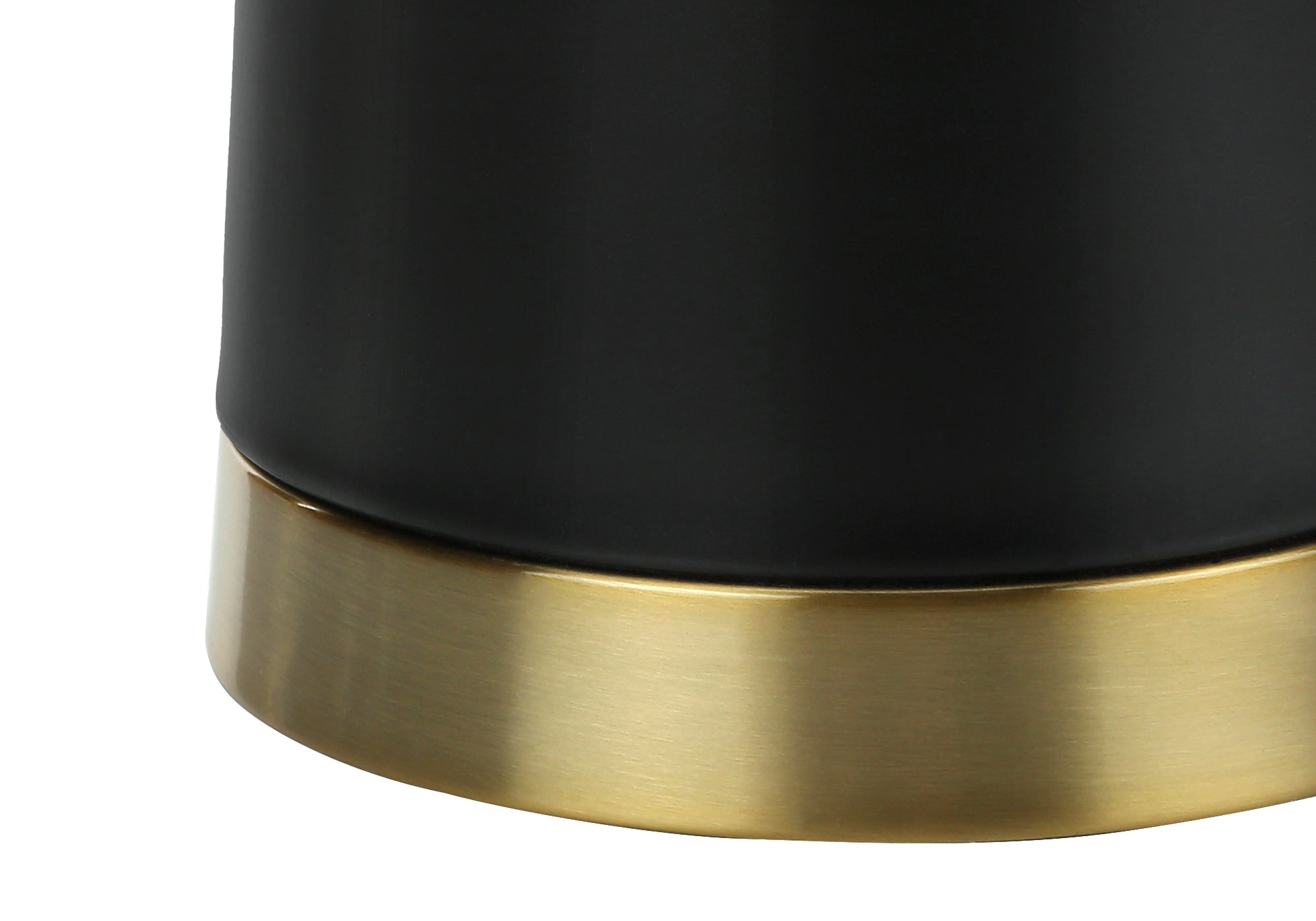 Lighting, 28'h, Table Lamp, Black Metal, Beige Shade, Contemporary