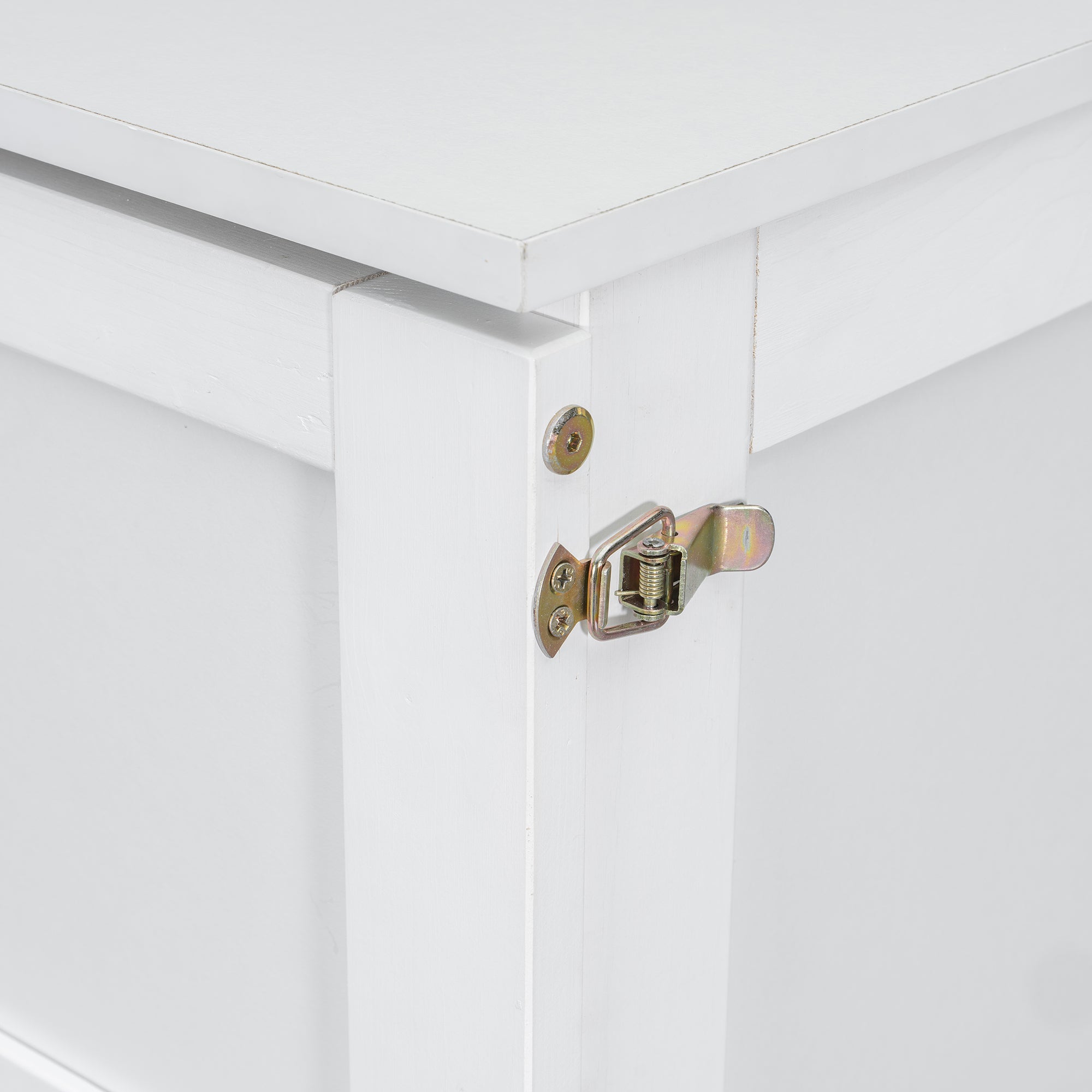 Queen Size Murphy Bed, White