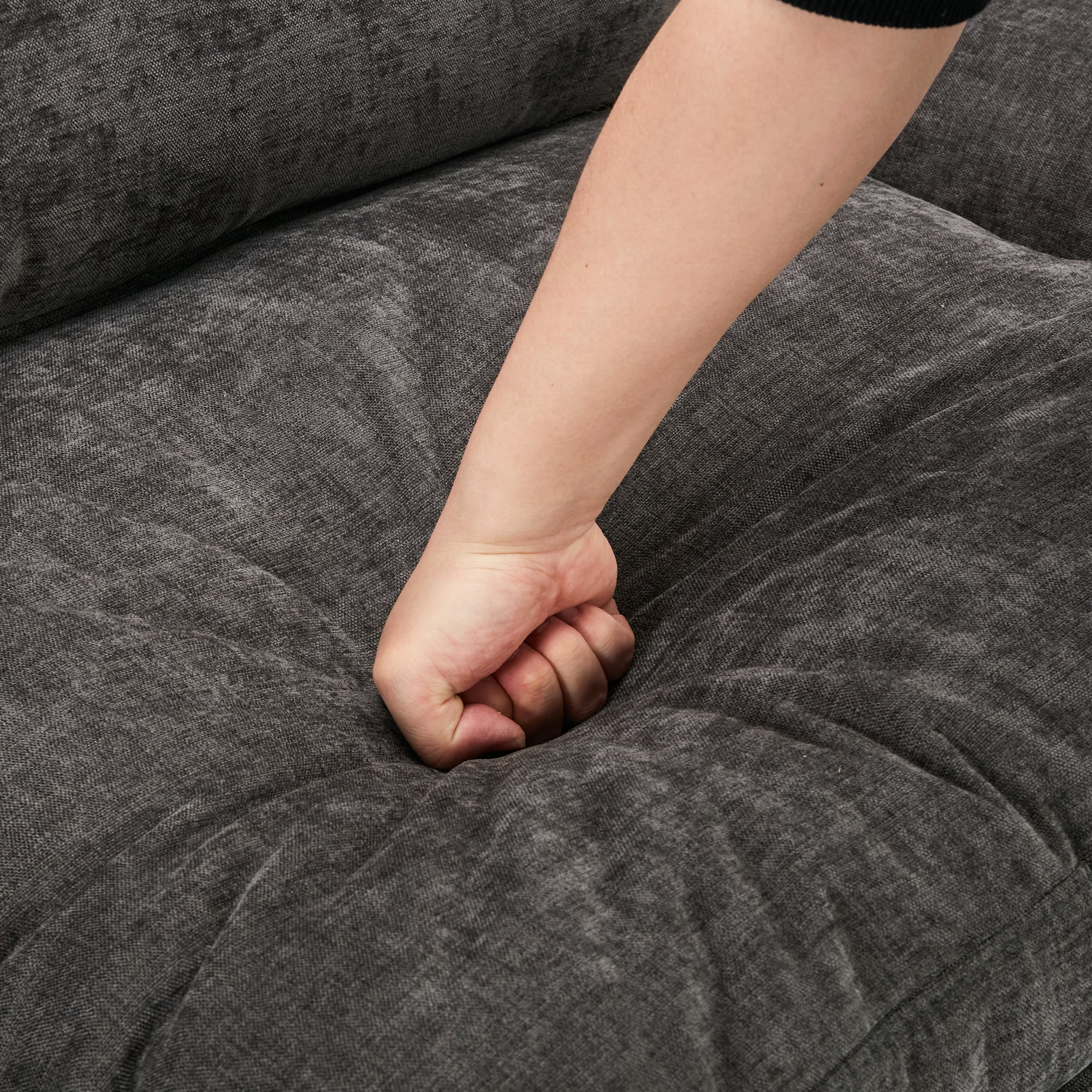 68.1' Cozy Upholstered Loveseat Sofa Oversized Comfy Comfy Cloud Sofa Double Cushion Loveseat Sofa Plush Cushion Sofa Couch for Living Room, Grey