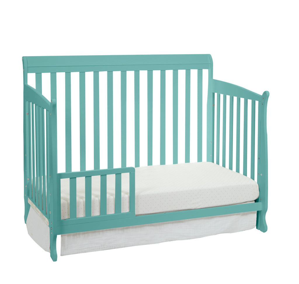 Riley 4-in-1 Convertible Crib Turquoise