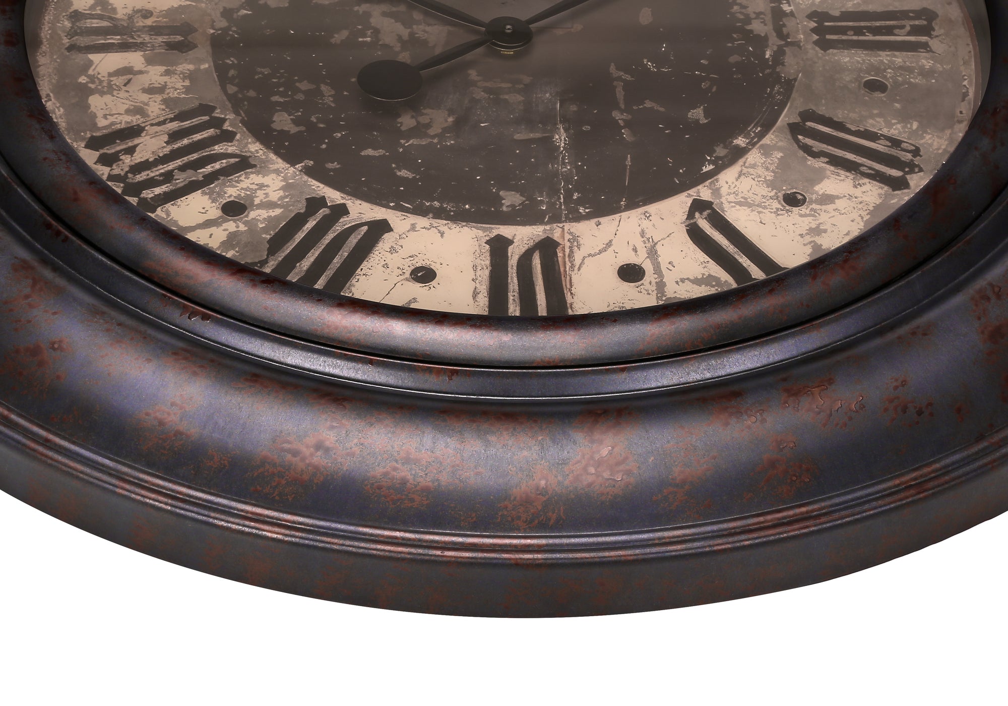 Clocks, 30' Round, Large Oversized, Wall Clock, Brown, Transitional