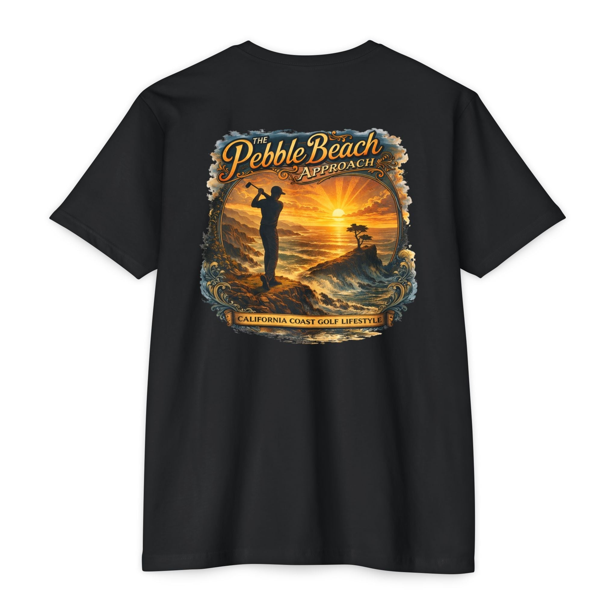 Pebble Beach Approach T-Shirt — California Coast Golf Lifestyle