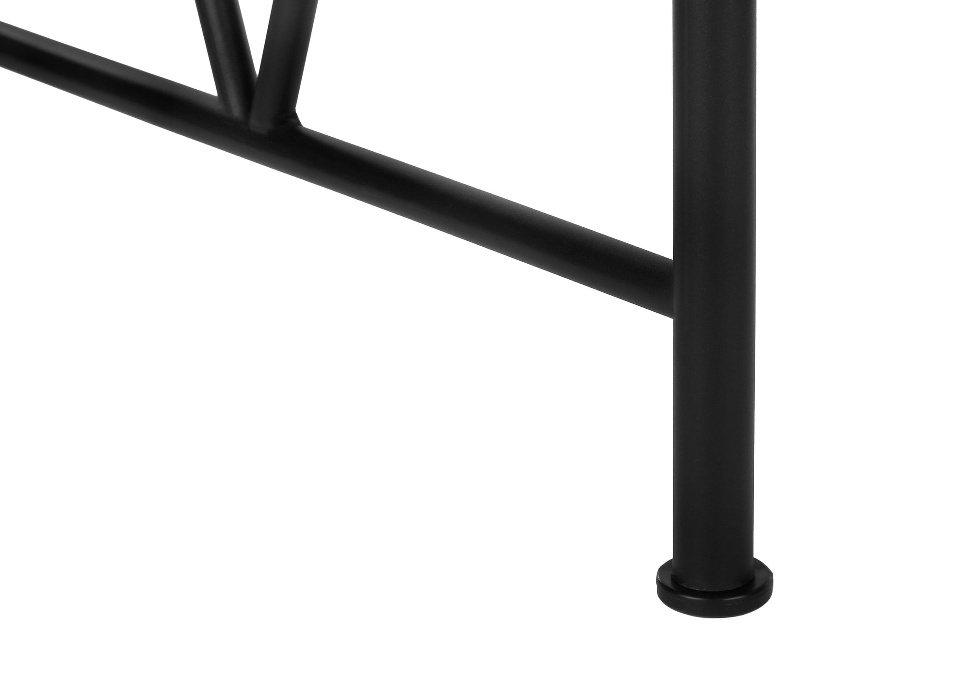 Computer Desk, Home Office, Laptop, Storage Drawers, 48'l, Work, Brown Laminate, Black Metal, Transitional