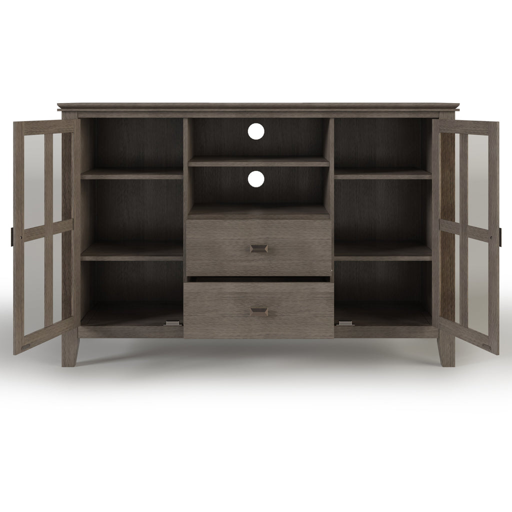 Artisan - Tall TV Media Stand - Farmhouse Grey