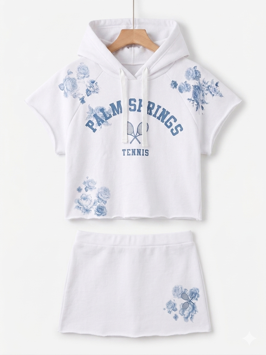 FBZ - Palm Springs Tennis Set, Blue