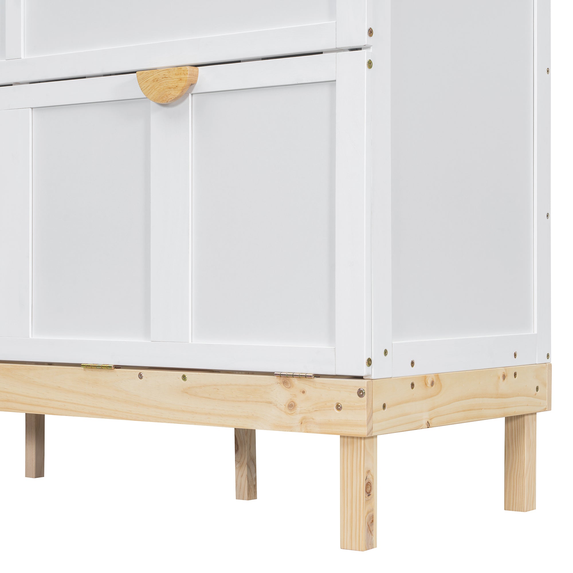 Queen Size Murphy Bed, White