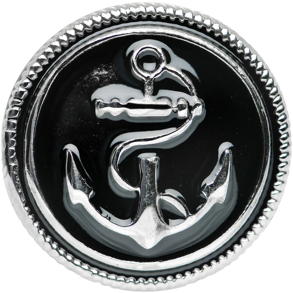 20mm Stainless Steel Vintage Nautical Anchor Screw Fit Plug