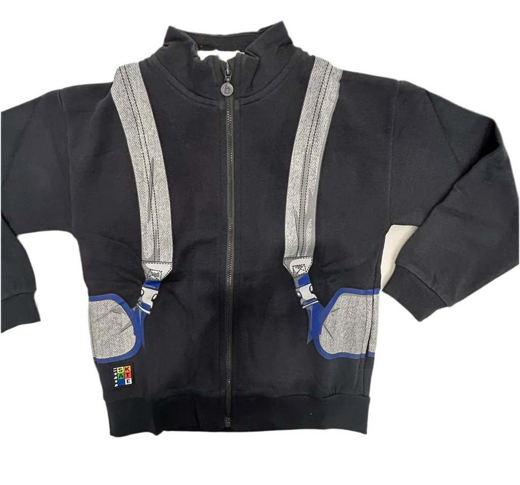 Boboli - Skater Black Zip Up