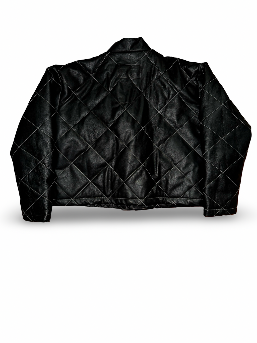 Leather Quilted Kimono
