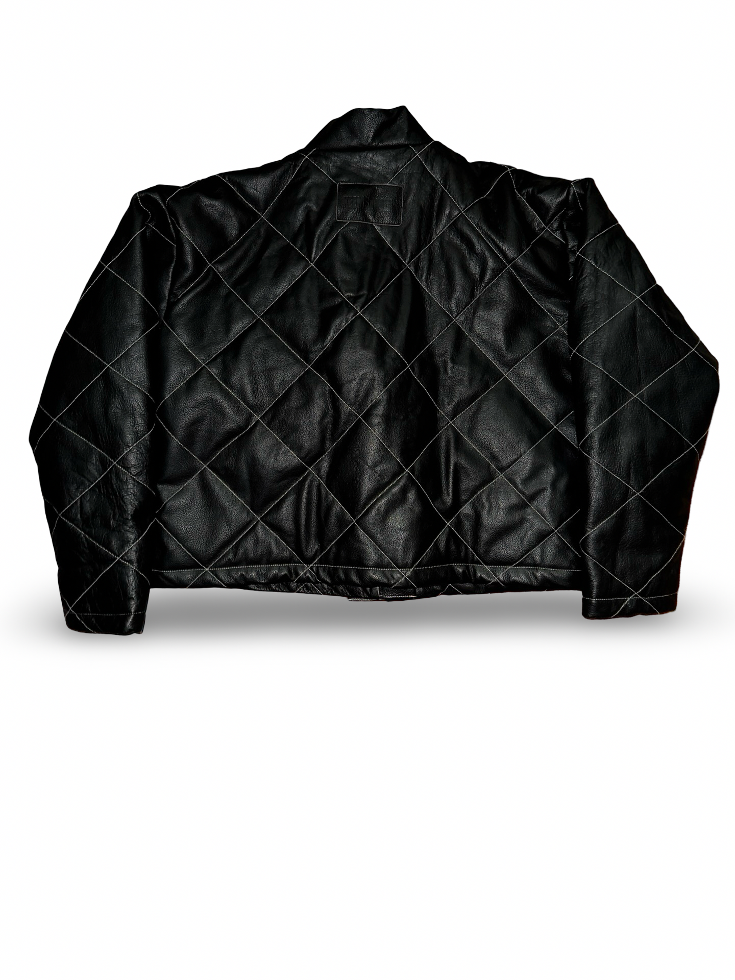 Leather Quilted Kimono