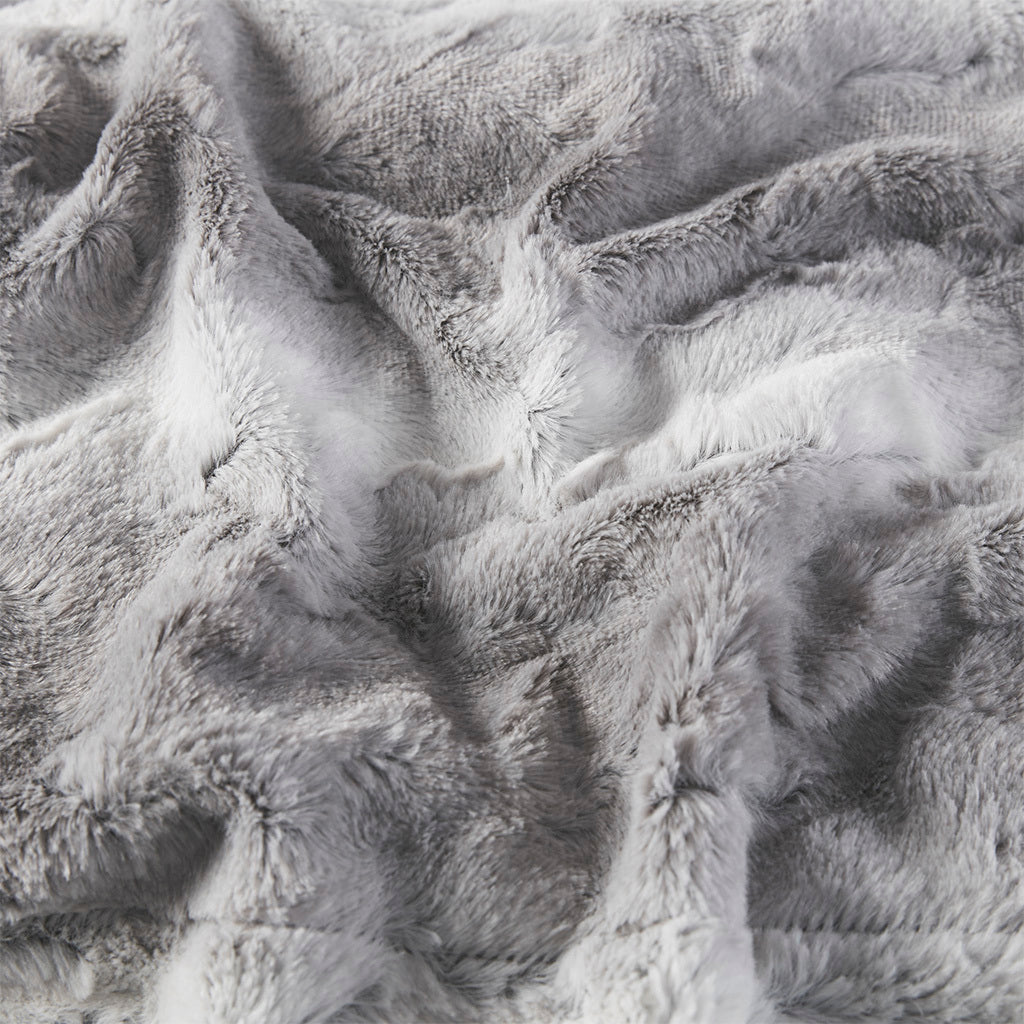 Oversized Faux Fur Throw