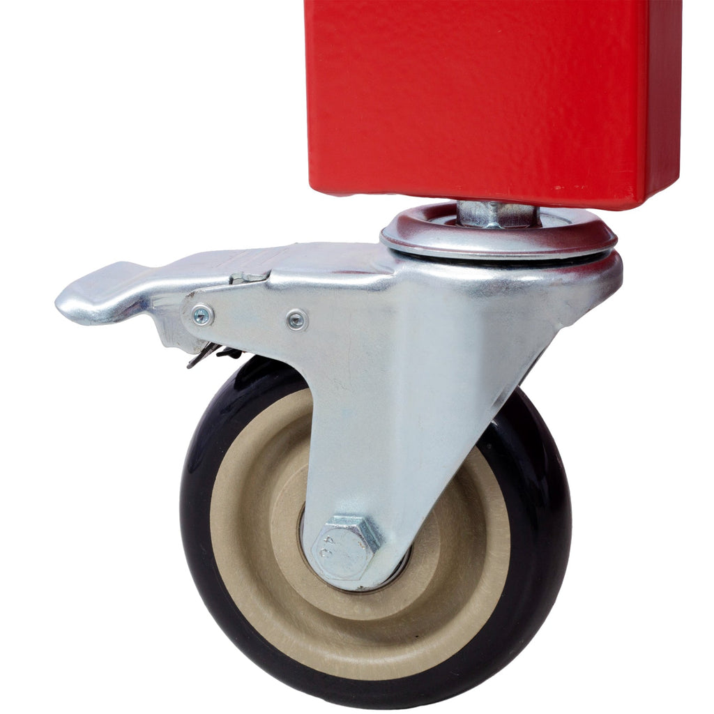 Transmission Teardown Work Station  1/2 Ton Capacity  Sloping Drain Table  Locking Drawer  Removable  Drain Basin Full-Width Lower Shelf  Four 4-Inch Caster Wheels