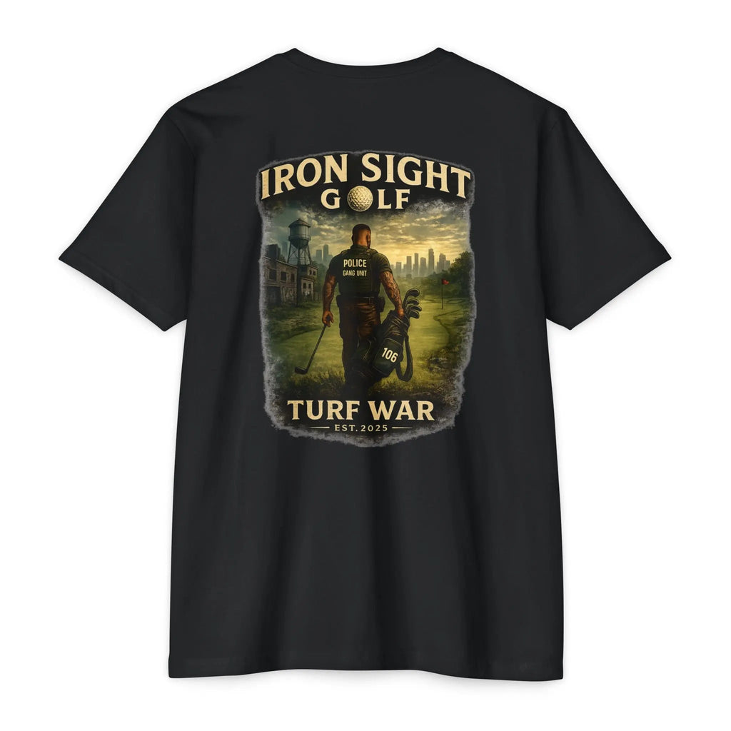 Police Gang Unit T-Shirt 'Turf War' — Iron Sight Golf