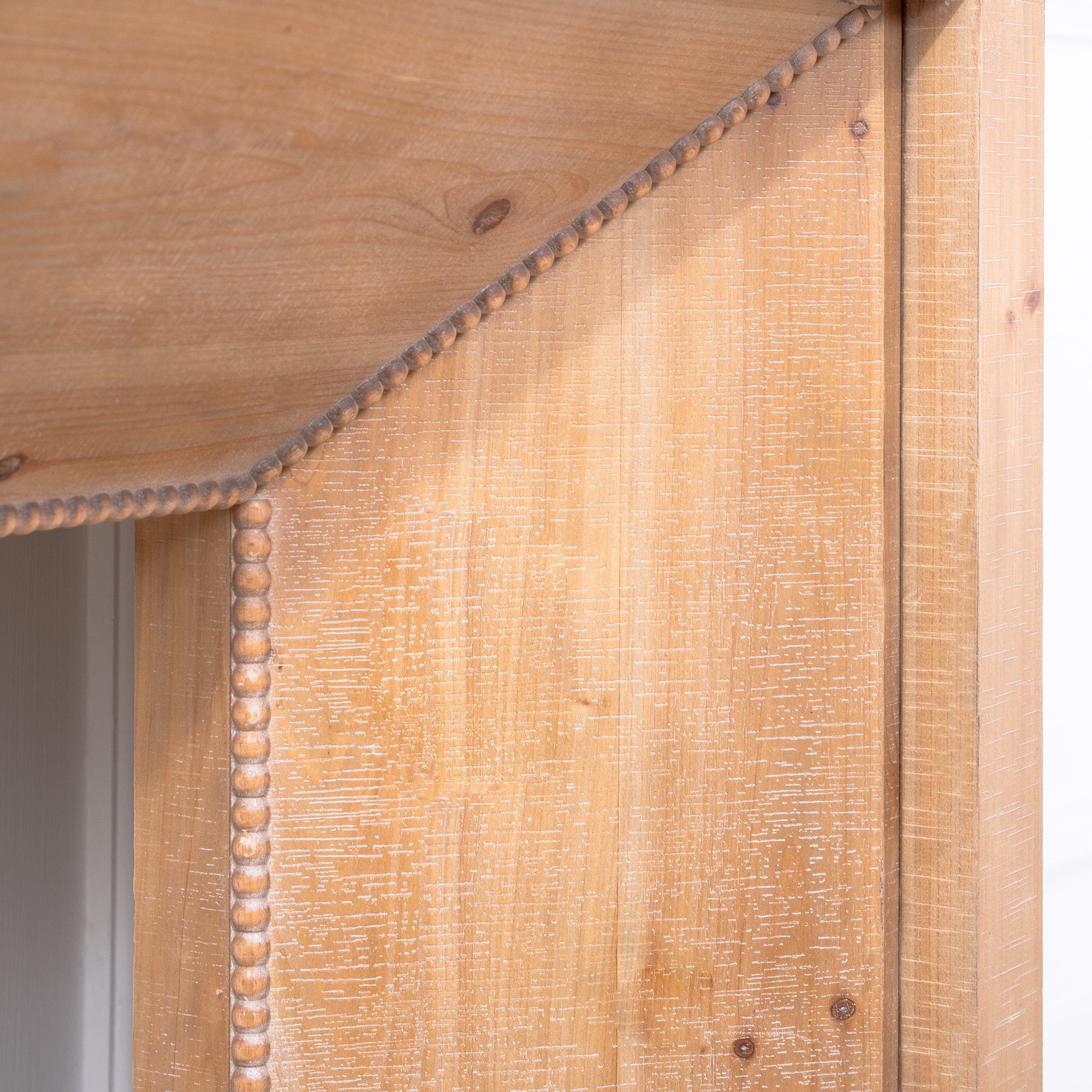 62' Modern Rustic Console Table – Solid-Look Engineered Wood Entryway Table