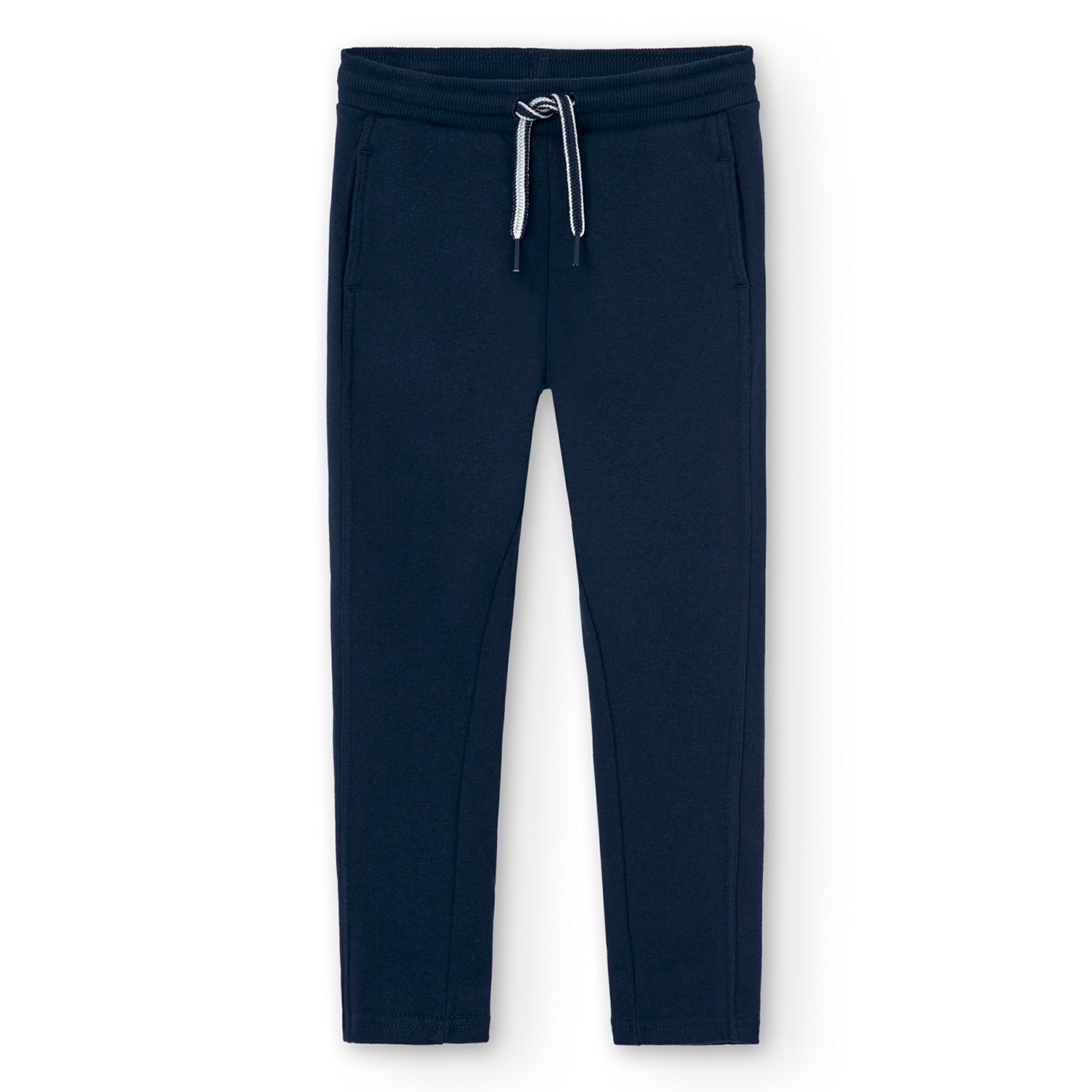Boboli - Navy Fleece Slim Trousers