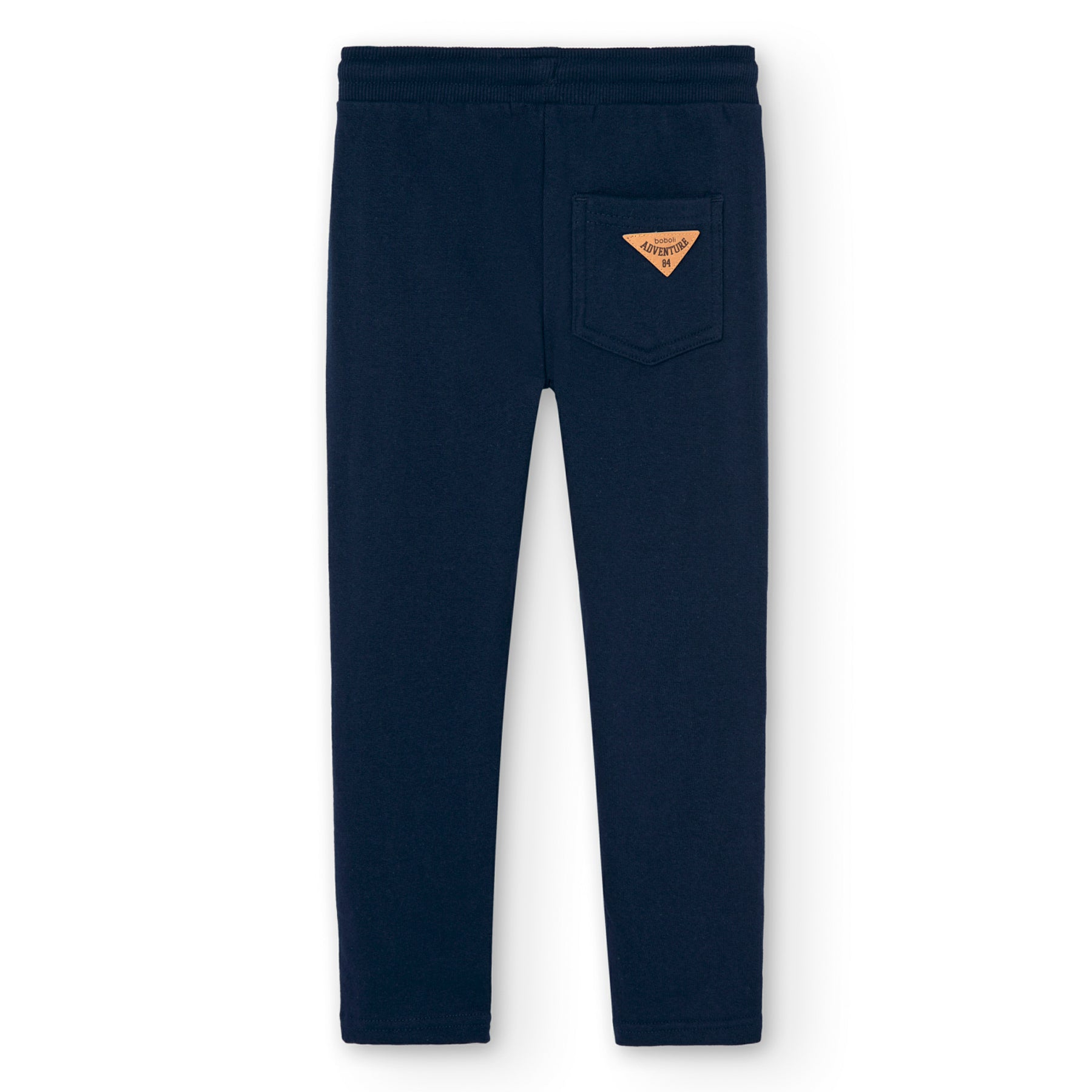 Boboli - Navy Fleece Slim Trousers