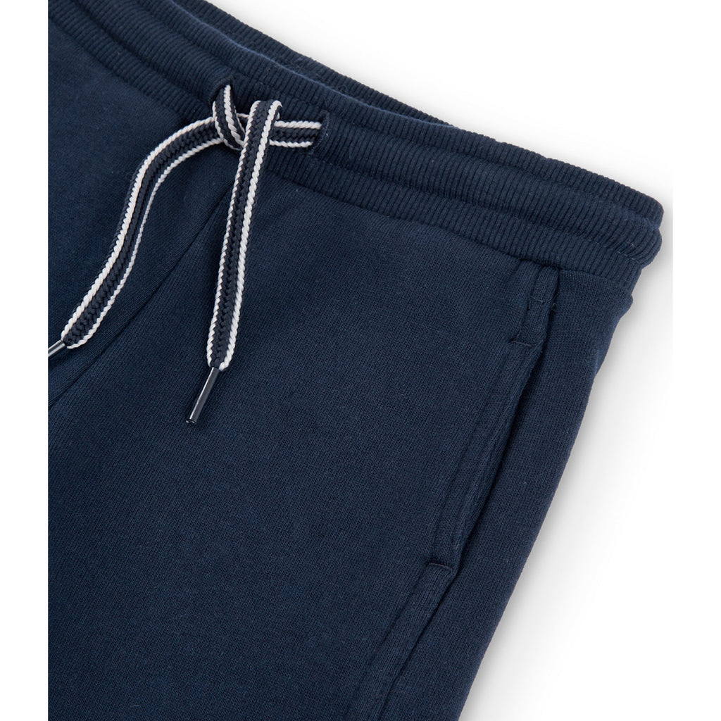 Boboli - Navy Fleece Slim Trousers
