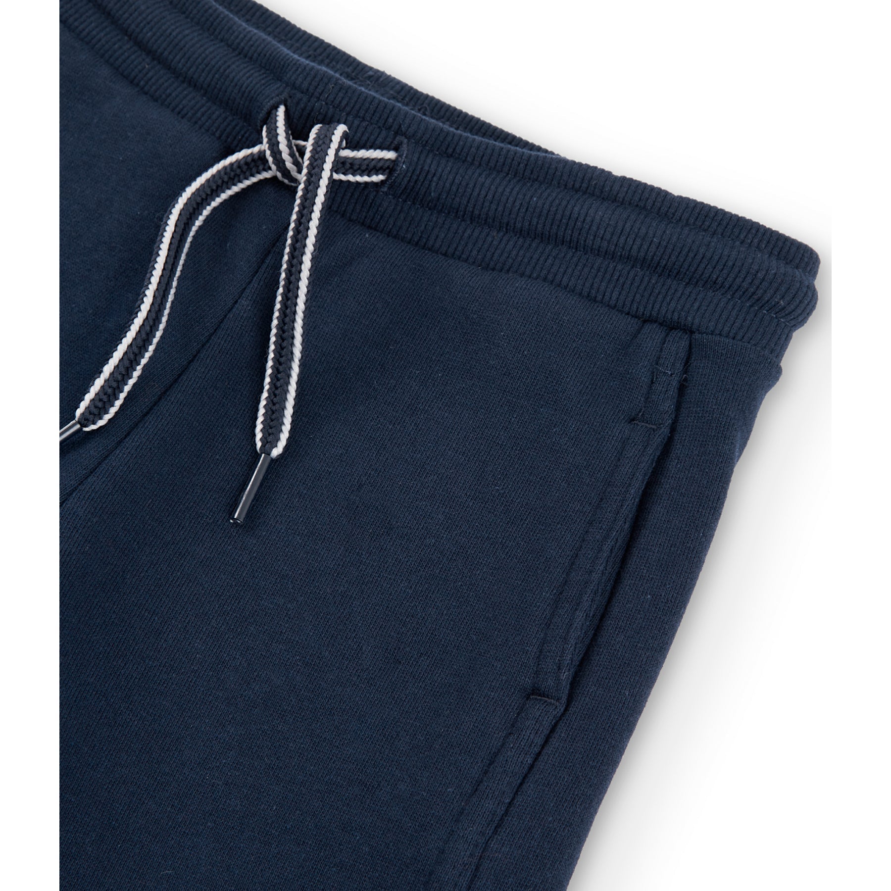 Boboli - Navy Fleece Slim Trousers