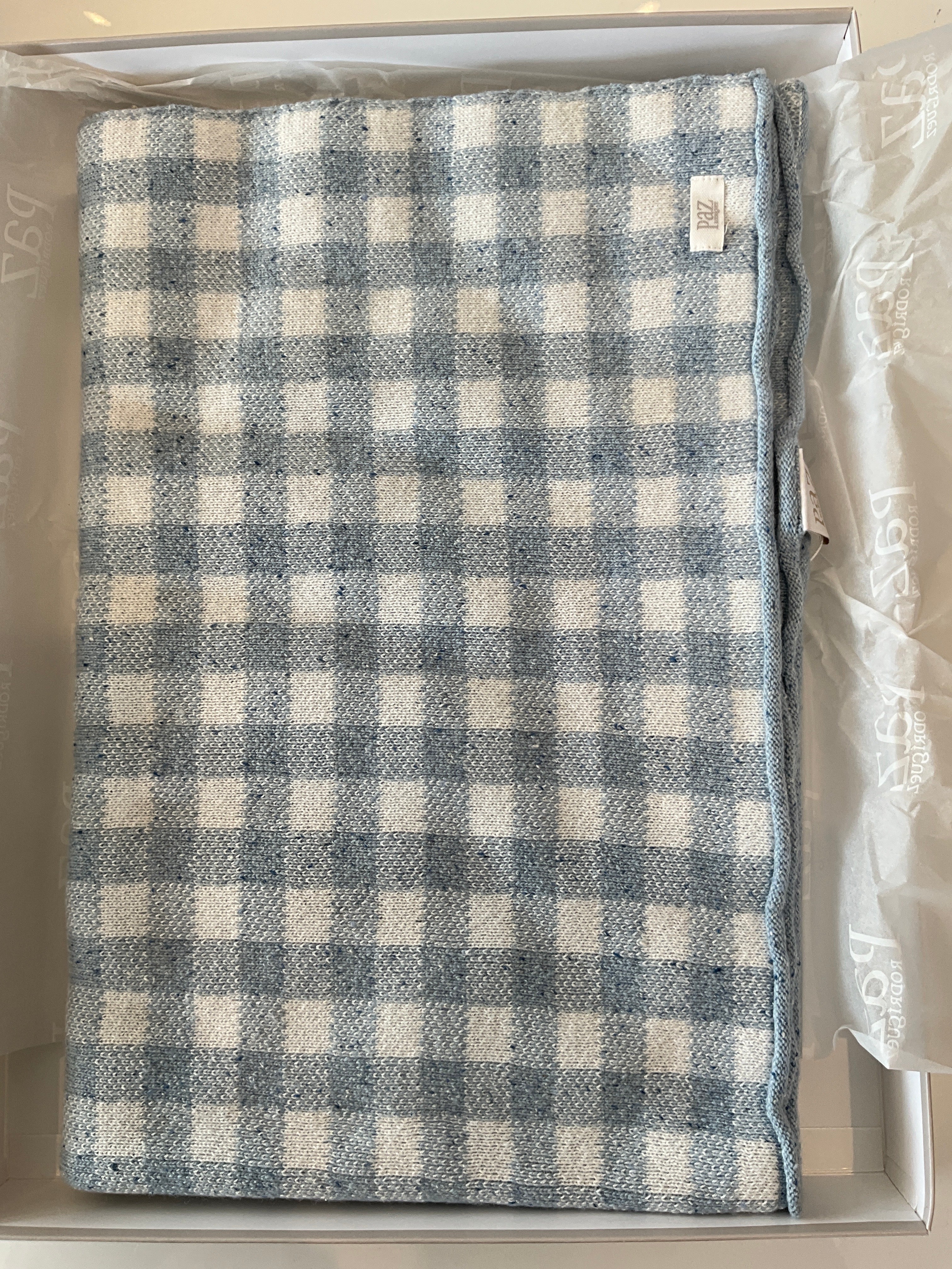 Paz Rodriguez Knit Newborn Blanket