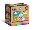 Kids Hits - Wooden Puzzle Blocks Counting Farm