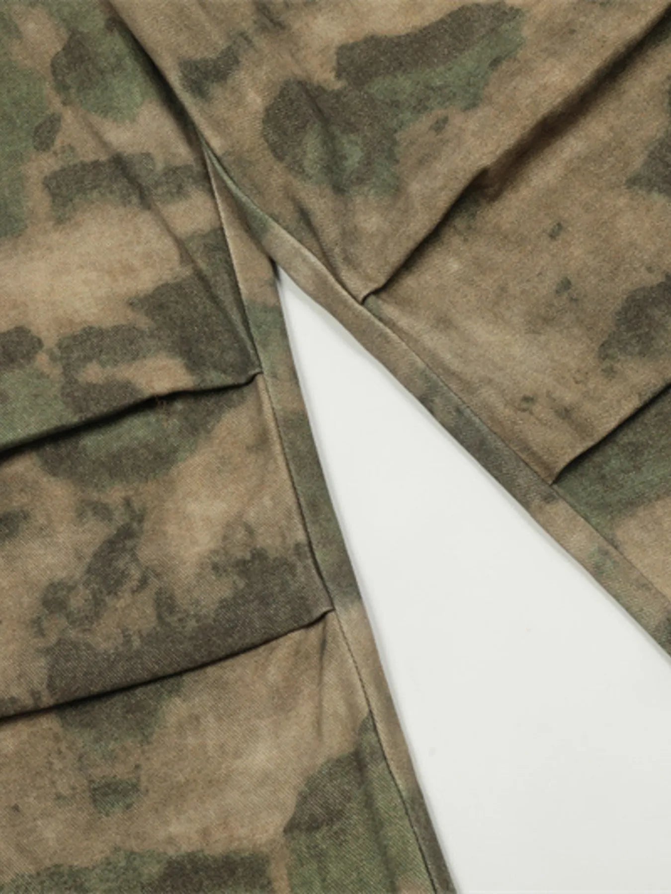 Camouflage Wide Leg Pants