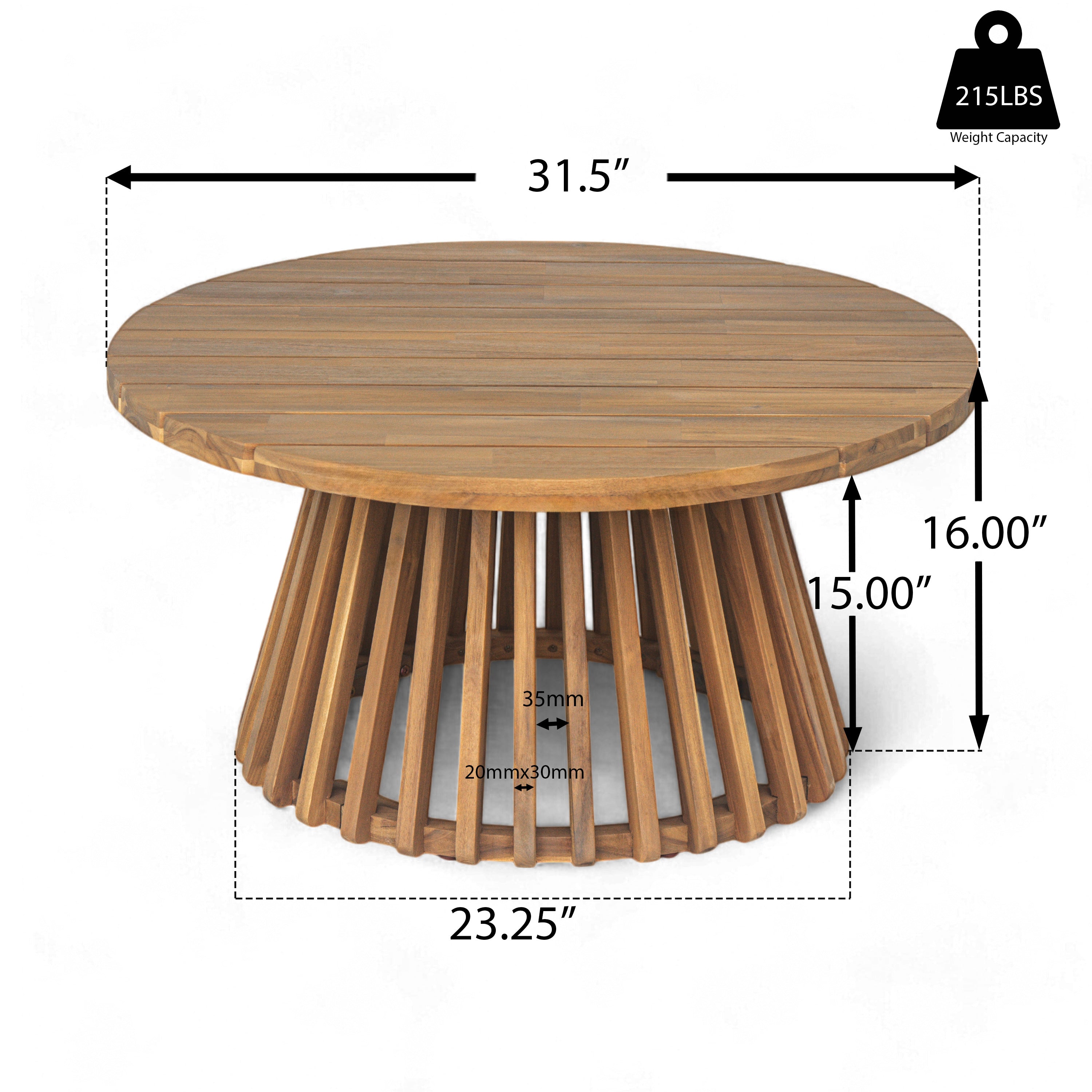 PATIO FURNITRE SETS : CLAREMONT 3 SEATER DAYBED + ACACIA WOOD TABLE