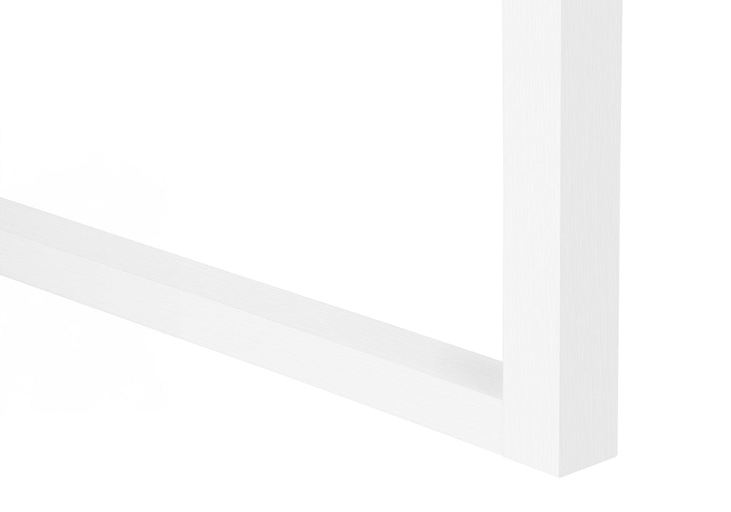 Computer Desk, Home Office, Laptop, Left, Right Set-up, Storage Drawers, 48'l, Work, White Laminate, Contemporary, Modern