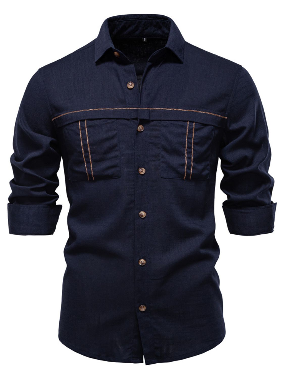 Button Down Collared Neck Shirt