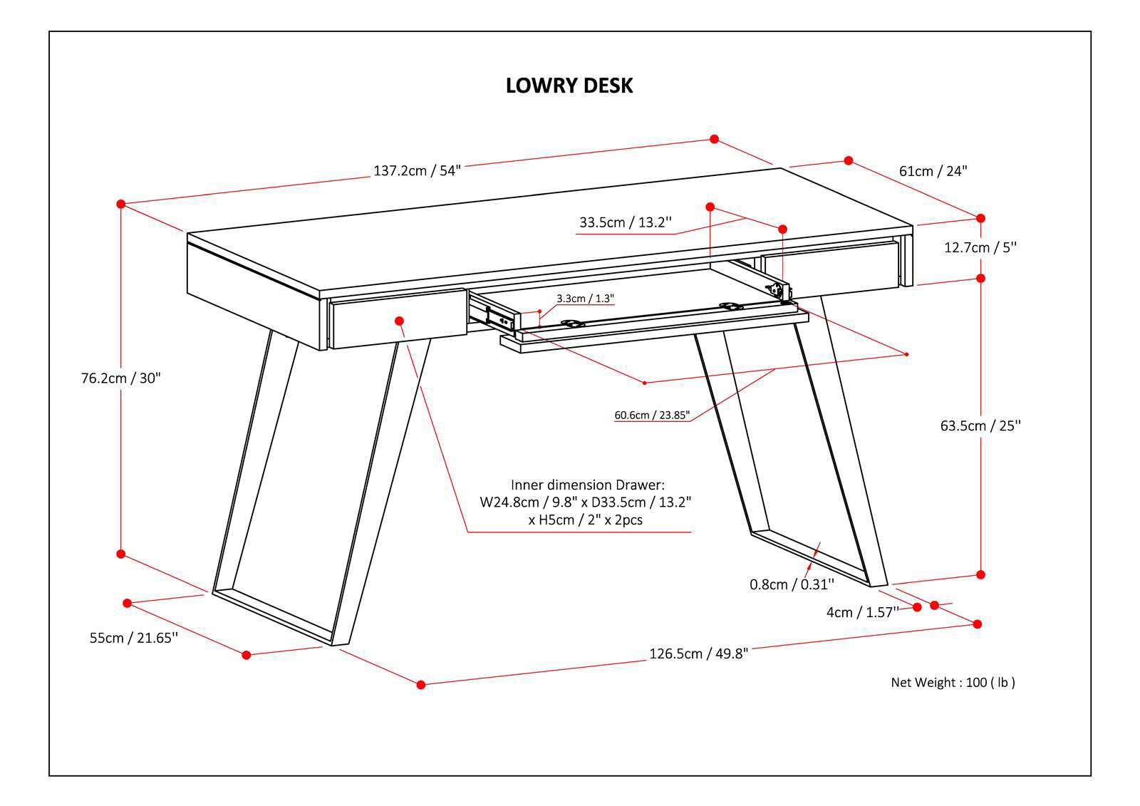 Lowry Desk