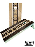 New Orleans Football Team Cornhole Boards