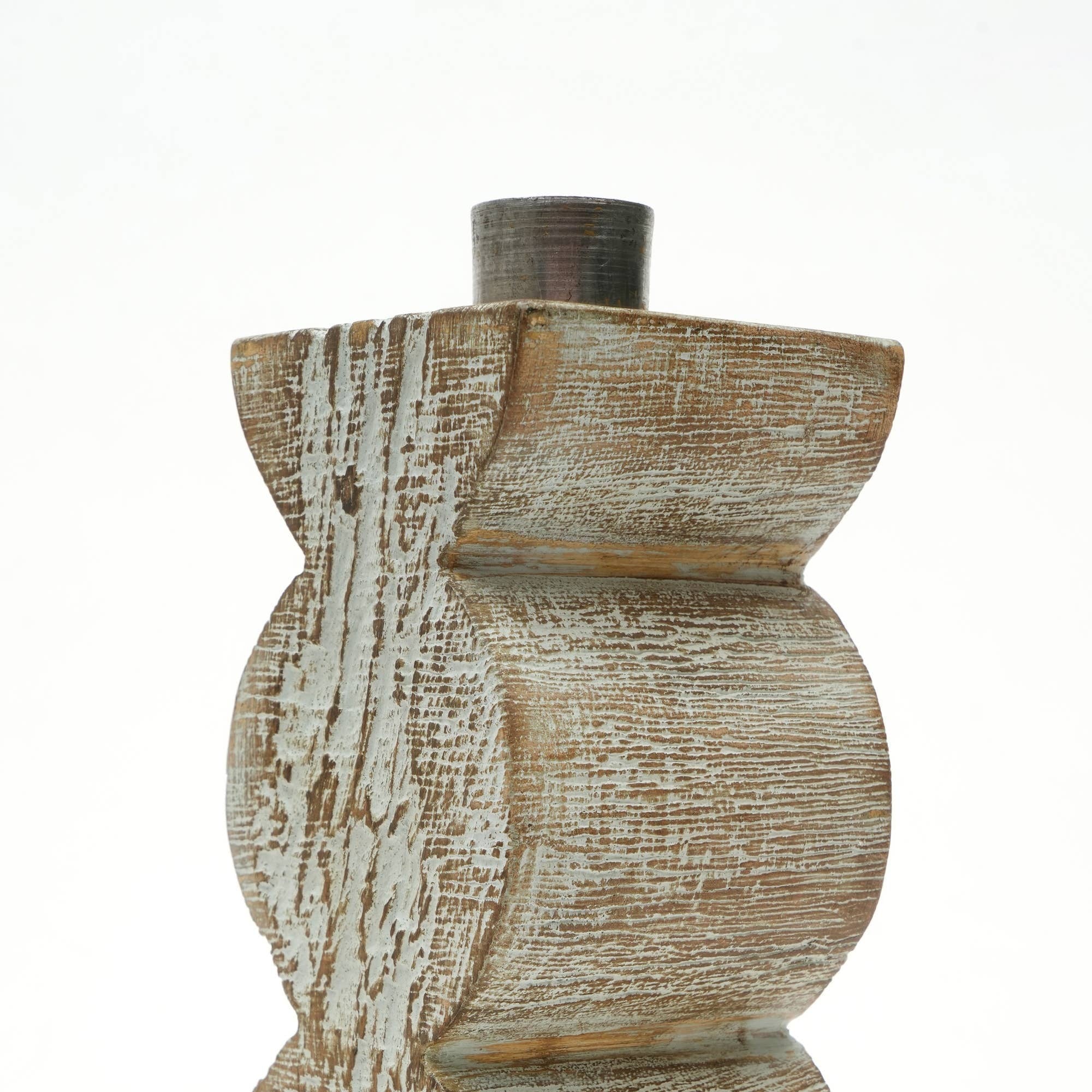 Decorative Wooden Centerpiece Candle Holder- 3x9'– Elegant Candle Stand for Any Occasion