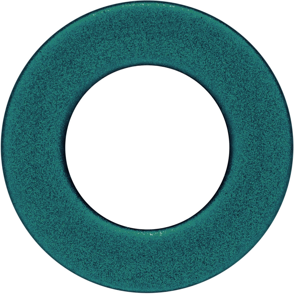 Teal Matte Silicone Screw Fit Tunnel Plug Set 6mm to 25mm