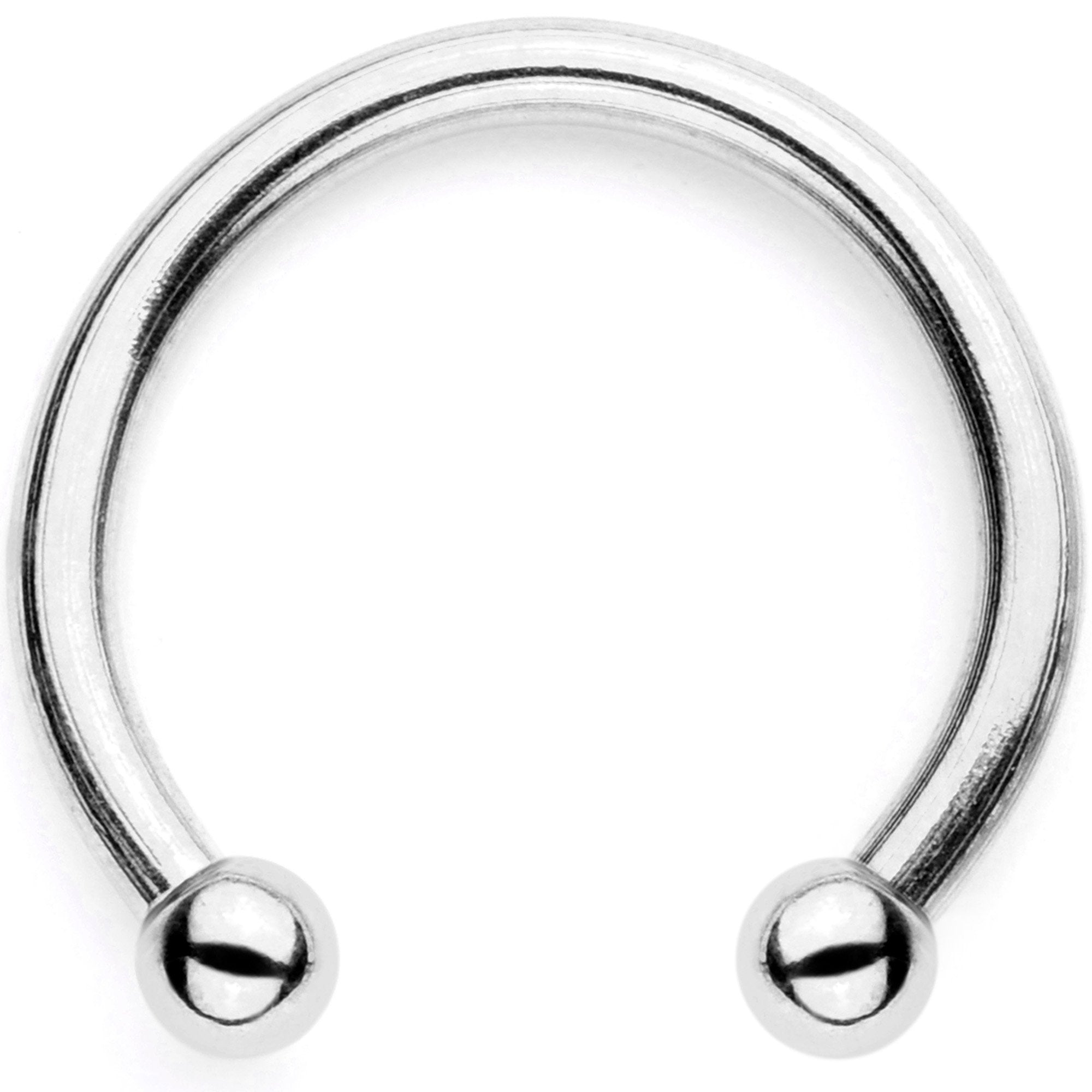 16G Pink Faux Opal Twisted Horseshoe Clip On Fake Septum Ring Set