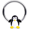 16G 3/8 Pudgy Penguin BCR Captive Ring