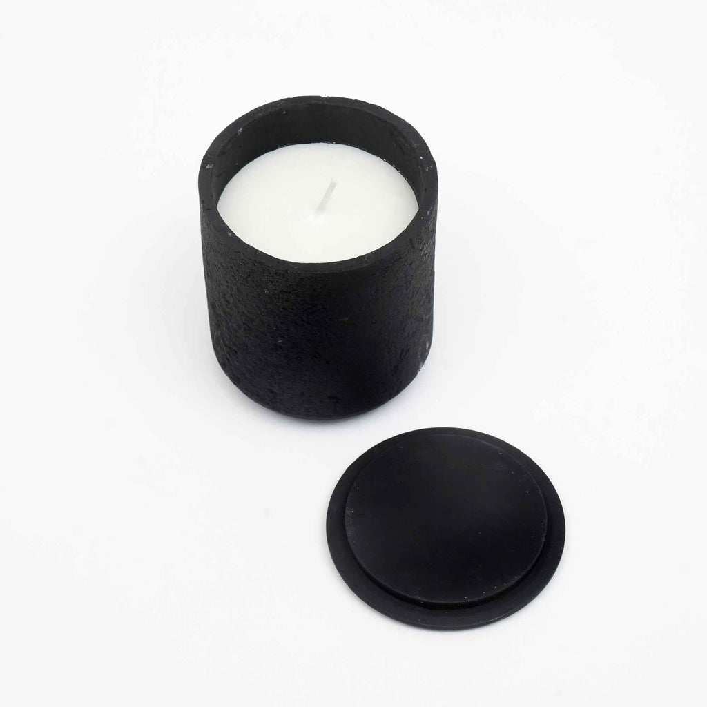 Jar Candle  Ecomix Wax Fill With Wooden Lid - Vanilla Lavender,  7oz
