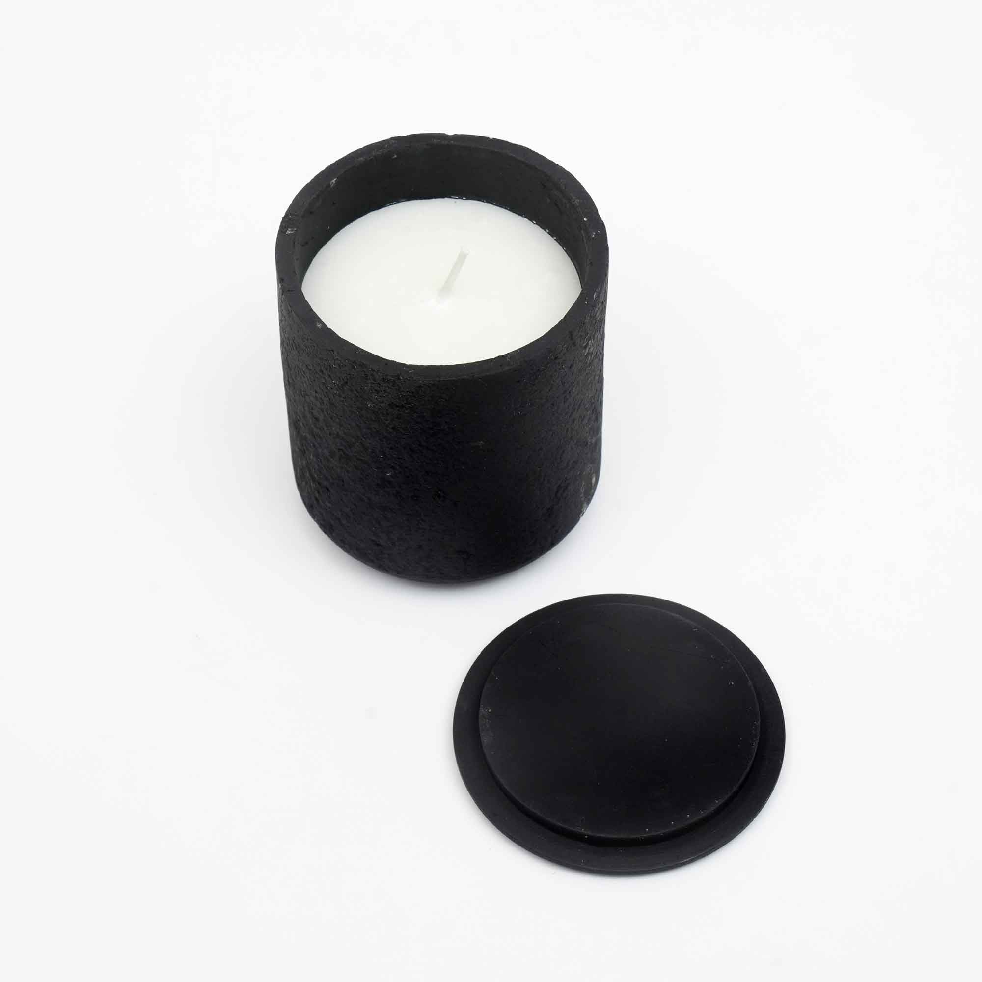 Jar Candle  Ecomix Wax Fill With Wooden Lid - Vanilla Lavender,  7oz