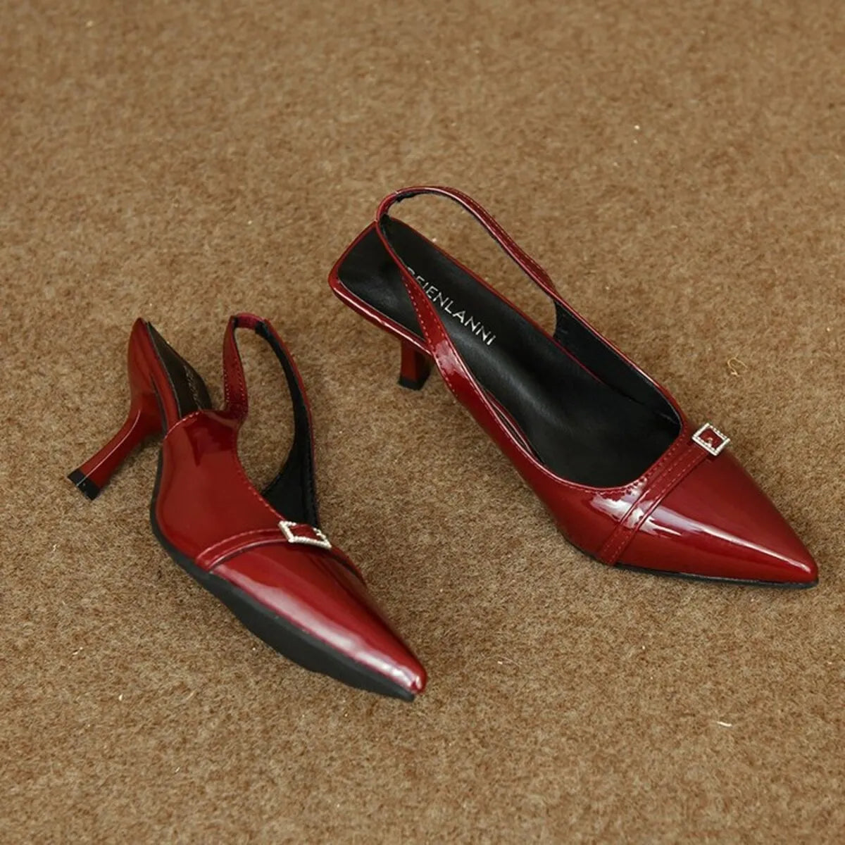 Pointed Toe Slingback Pumps