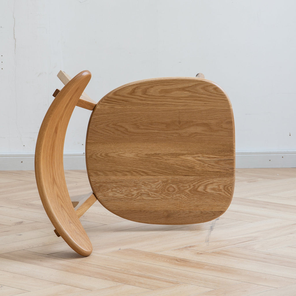 FAS Grade Oak Dining Chair Natural Wood Made in North America Solid and Simple Design 46.5 * 54 * 80cm