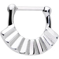 16G 5/16 Graceful Fan Septum Clicker