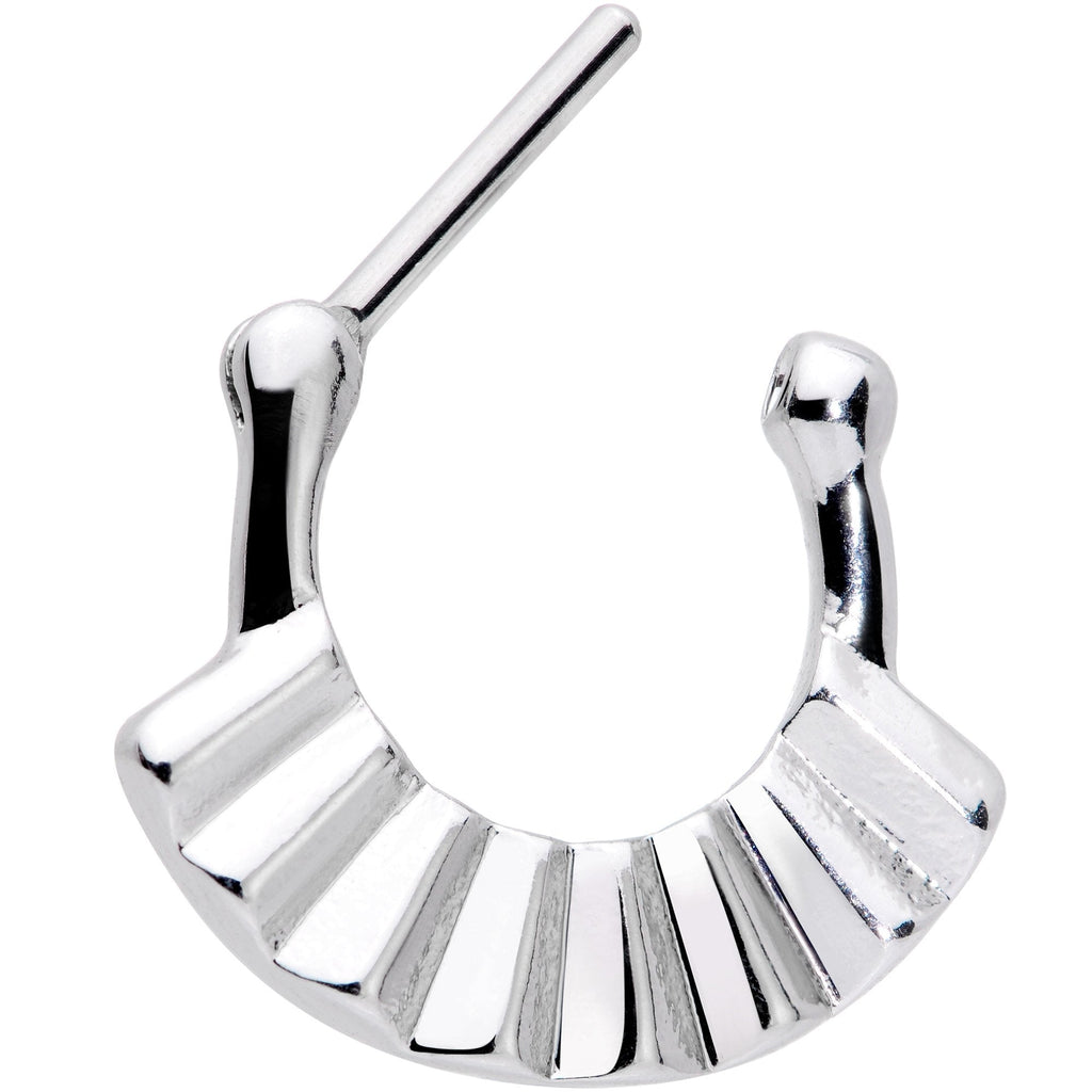 16G 5/16 Graceful Fan Septum Clicker