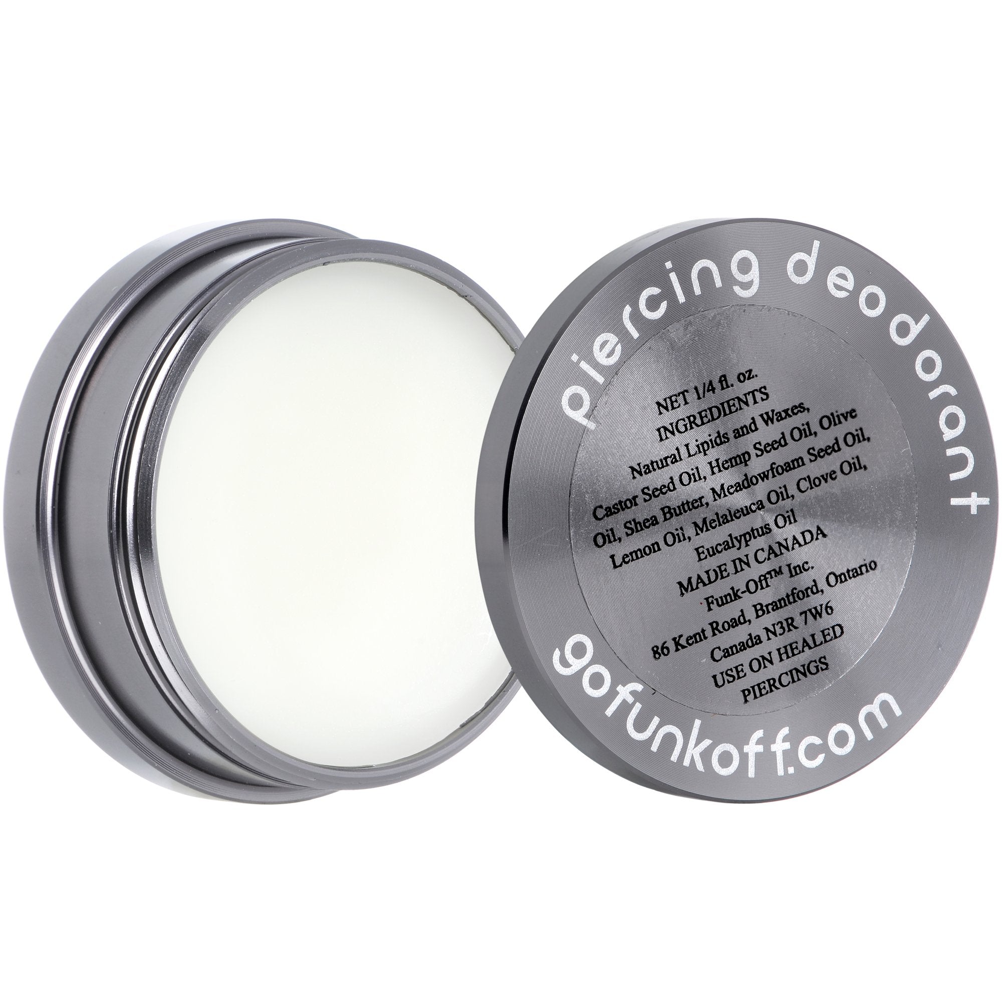 Dark Silver Funk-Off Piercing Deodorant