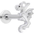 16G 5/16 Fantastic Dragon Internally Threaded Labret Tragus