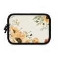Mustard Poppy Laptop Sleeve | Golden Bee and Bloom Botanical Tech Cover