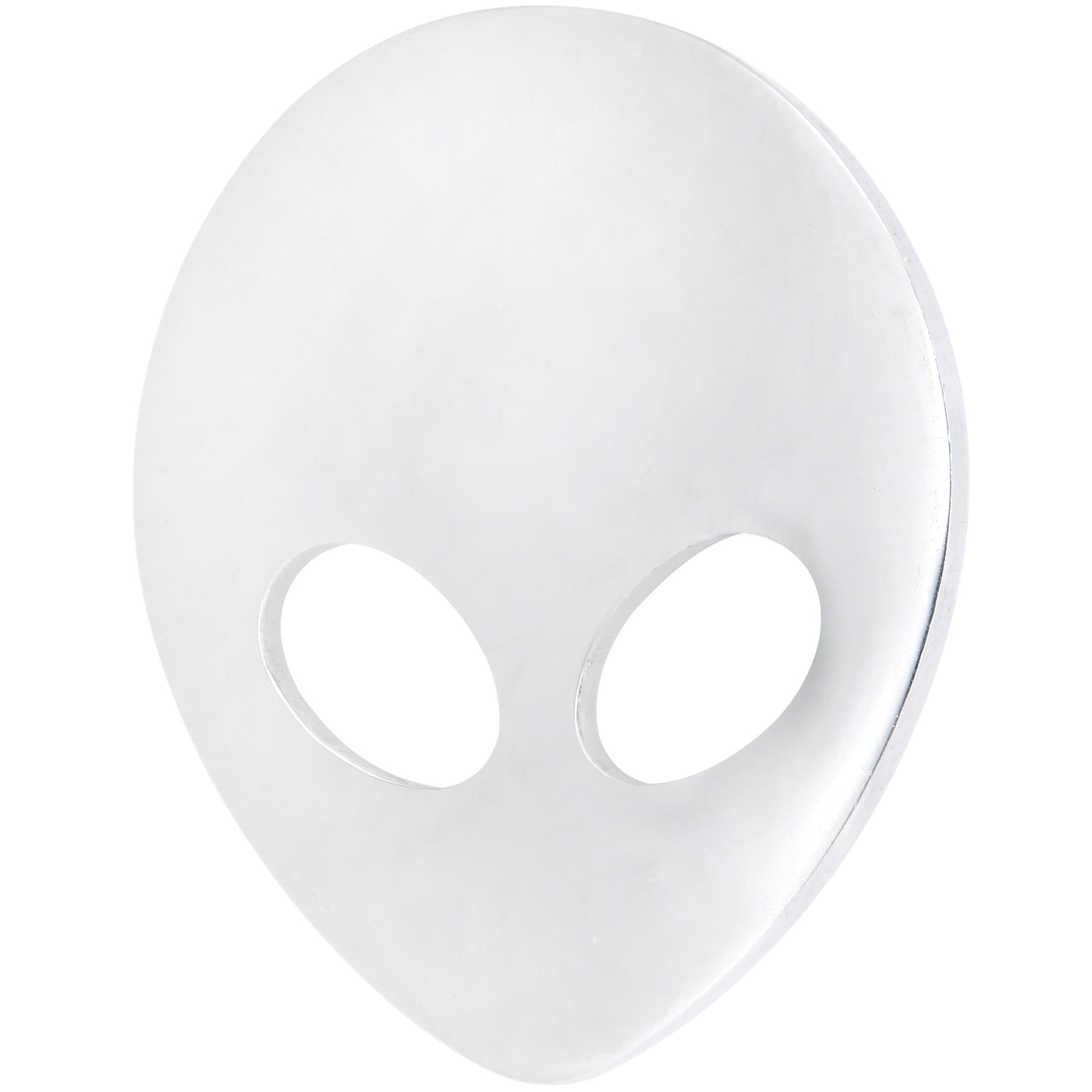 Steel Space Alien Single Flare Plug Set 14G to 2G