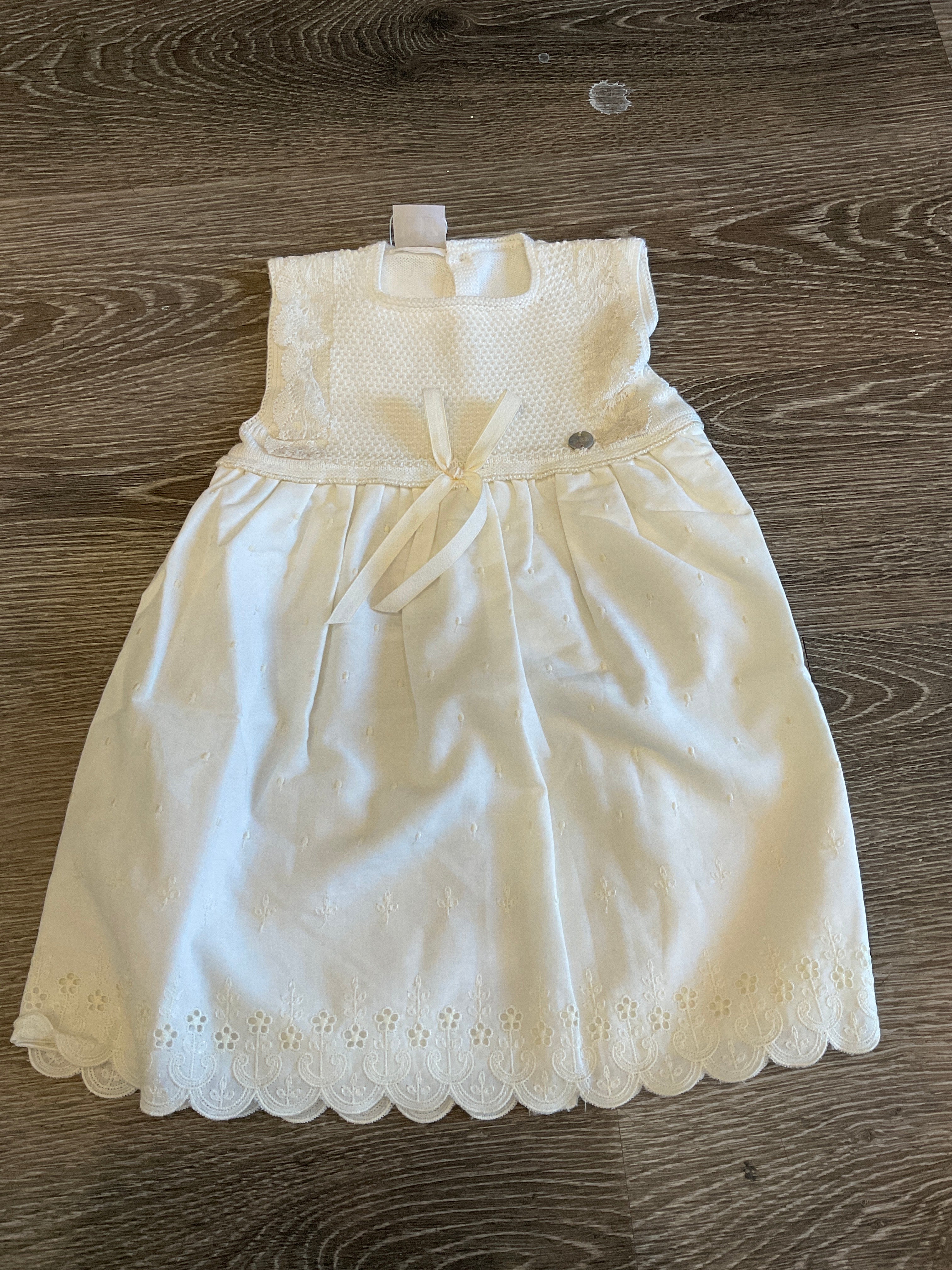 Paz Rodriguez Knit Newborn Short Dress 004-122477