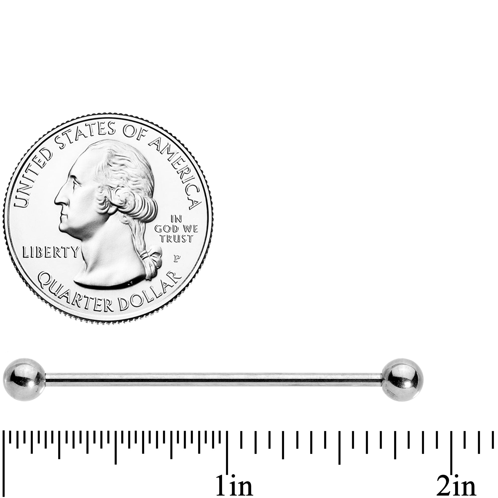 Clear CZ Gem Segment Ring Cartilage Industrial Set of 3