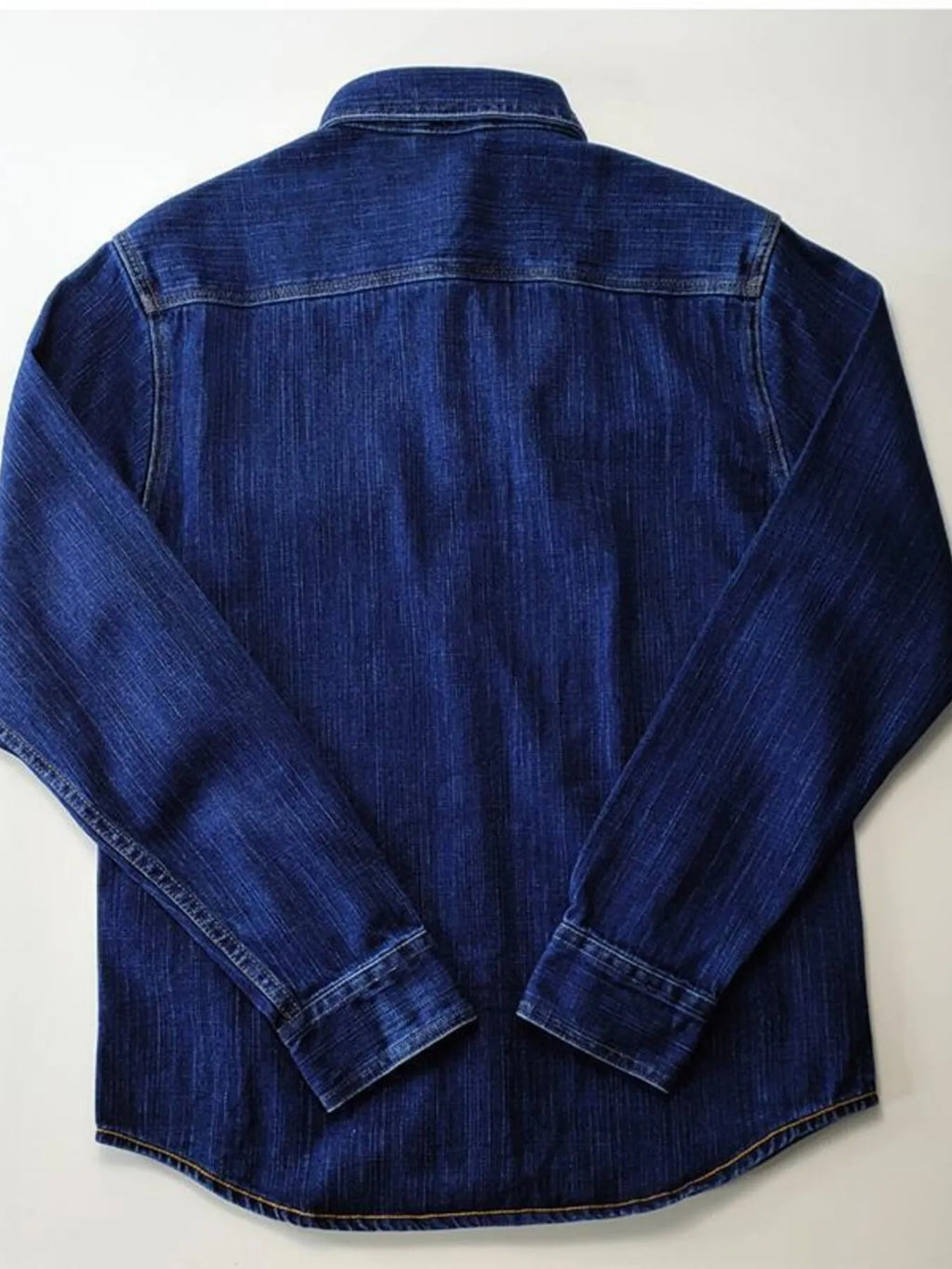 Button Up Long Sleeve Denim Shirt