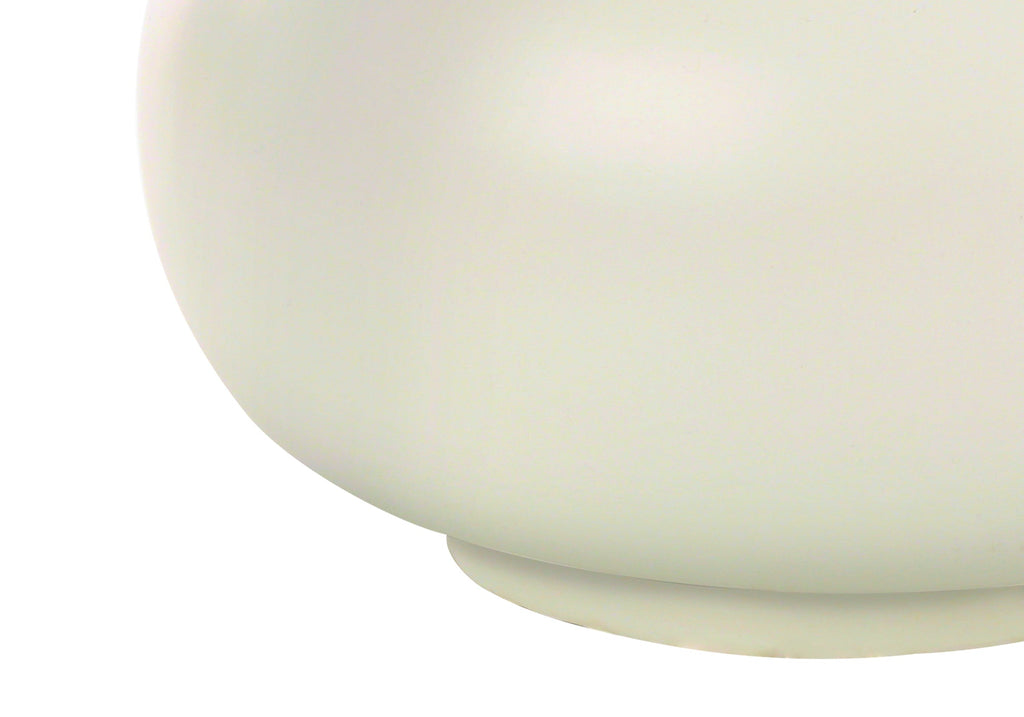Lighting, 25'h, Table Lamp, Ivory / Cream Shade, Cream Ceramic, Contemporary