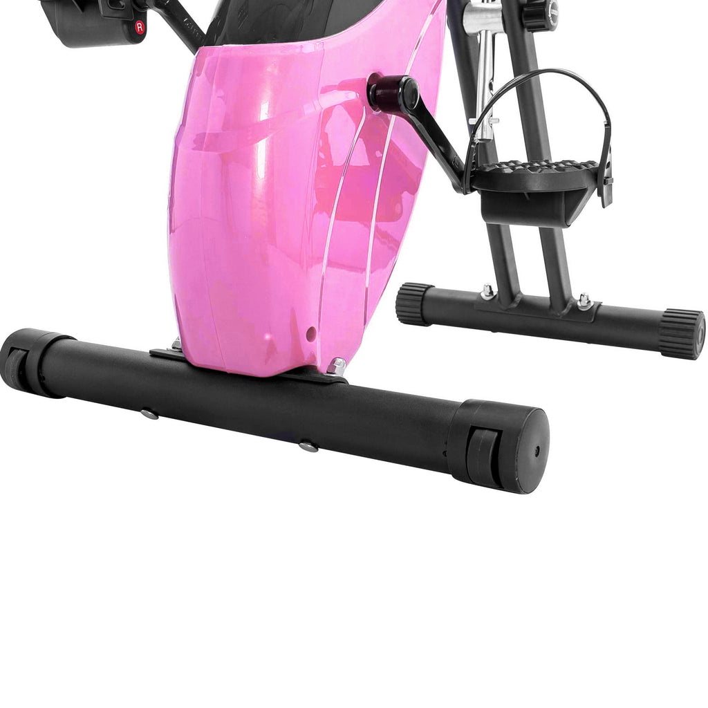 Exercise Bike,Workout Bikes for Home,Folding Stationary Bikes for Home with 16-Level Magnetic Resistance, 300LBS Capacity X-Bike Indoor Exercise Equipment with Heart Rate Sensor & LCD Monitor